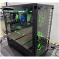 ETC ROG Core i7 Gaming PC i7-8700K Water Cooler 32G DDR4 512GB NVMe GTX 1080 Ti 11GB GDDR5 Win11 Pro RGB Case Ex-Lease 3 months Warranty